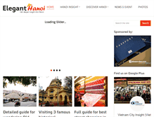 Tablet Screenshot of eleganthanoi.com